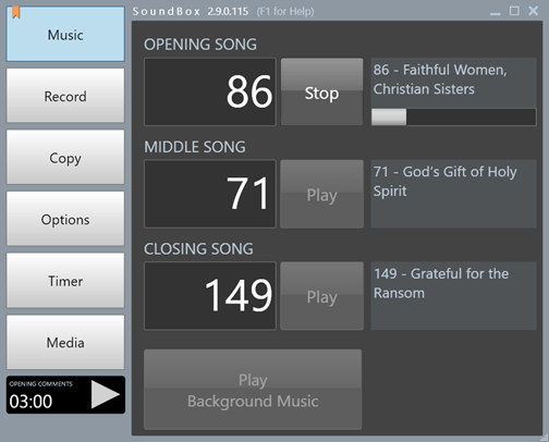 SoundBox Song Player SoundBox Song Player
