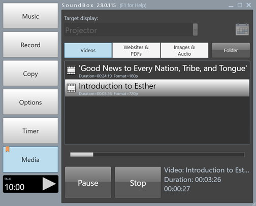 SoundBox Video Player